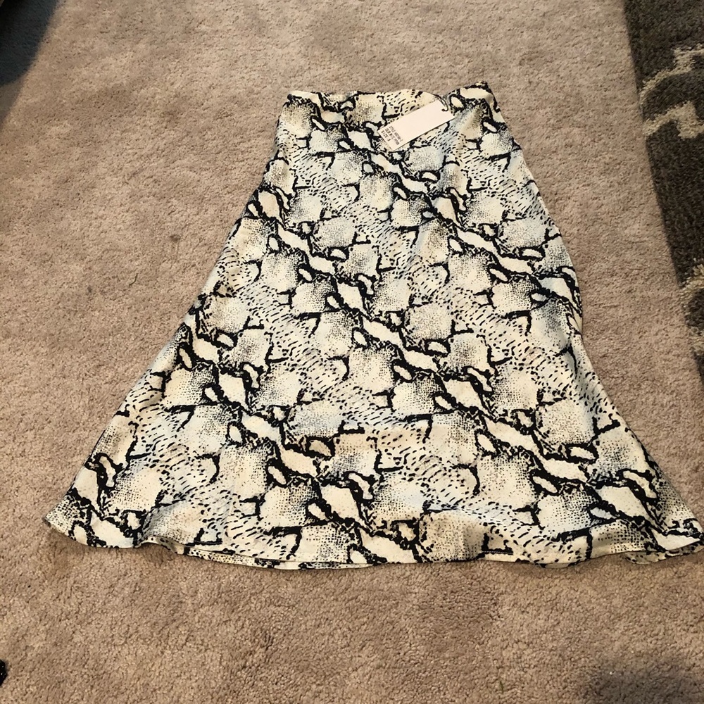 Long Python Skirt